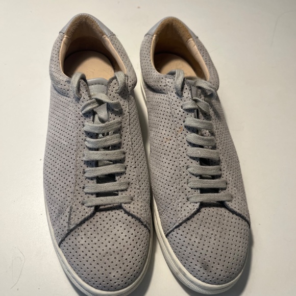 Zespa Grey Suede Perforated Sneakers 39 - Picture 7 of 7